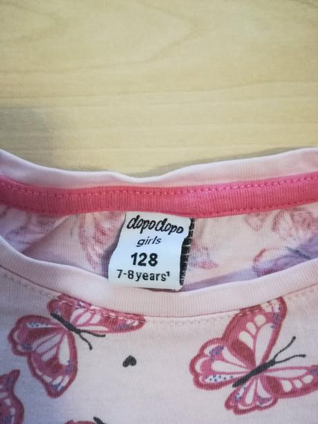 Tričko s motýlky, dopodopo,128