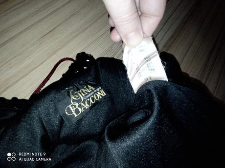 Černé filtrové šaty 40/12, 40