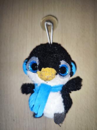 Plyšový tučňák s přísavkou, 