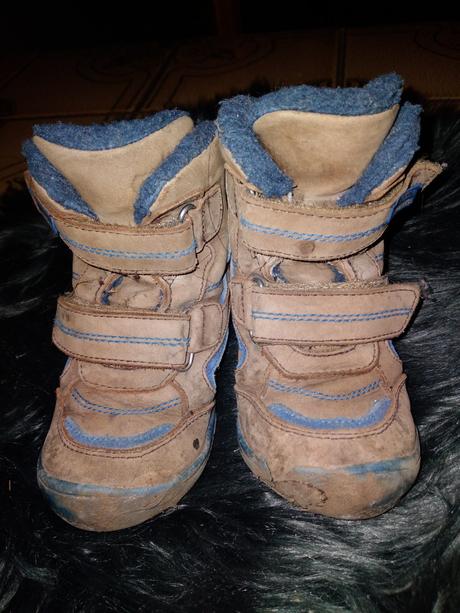 Klučičí kozačky vel. 24, vnit.stélka 14.5 cm, protetika,24