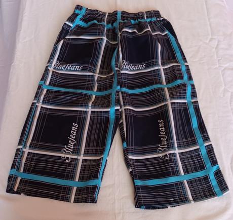 Chlapecké třičtvrťáky tmavě modré, l