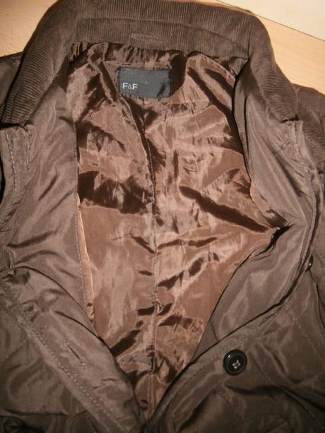 Prošívaný bundo kabátek na jaro - značky f&f, 42