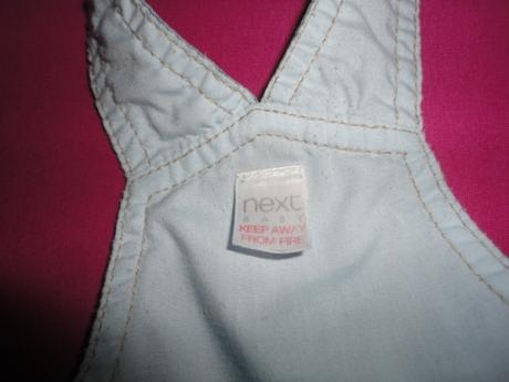 Odlehčené kraťásky next, vel. 0-3 měsíce, next,62