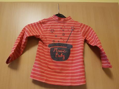 Dívčí tričko značka neuvedena, velikost 18měsíců, 80
