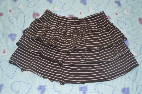128 134 140 bavlněná sukně s kanýry, okay,134