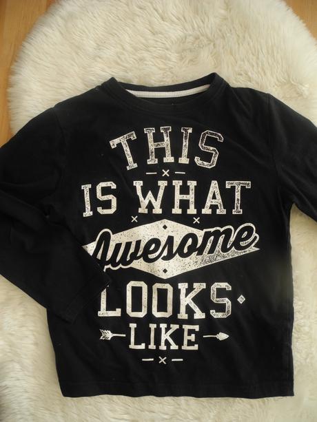 Triko s dlouhým rukávem, rebel,128