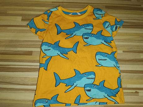 Tričko se žraloky 86, marks & spencer,86