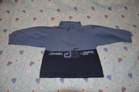 110 116 bavlněná mikina, 116