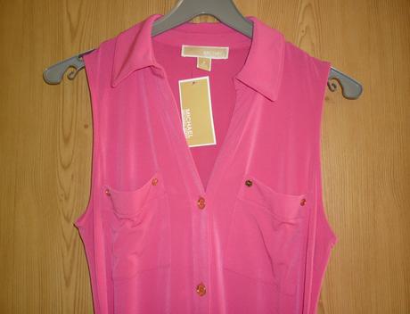 Růžové dámské šaty michael kors, michael kors,s