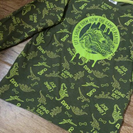 Bavlněné tričko s dinosaury, kiki&koko,104