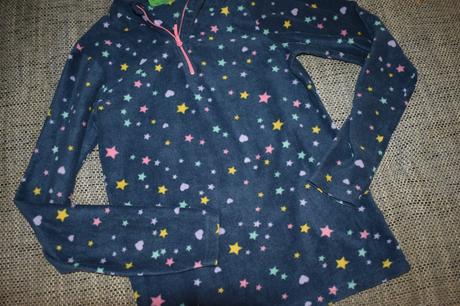 Fleece mikina s hvězdičkami, 152/158, mountain warehouse,152