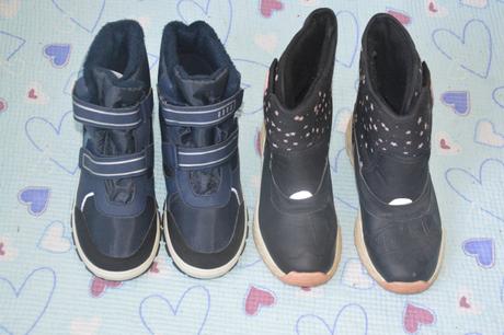 34 35 lidl pepperts 2x sněhule zimní boty, 34