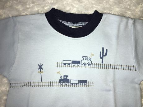 Modré tričko fixoni, fixoni,68