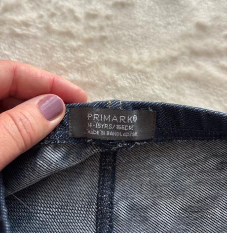 Džegíny modré - v.14/15 let, primark,164