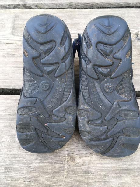 Kožené sandálky richter, vel. 25, richter,25