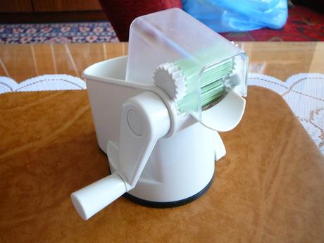 Mlýnek na loupání hrášku, 