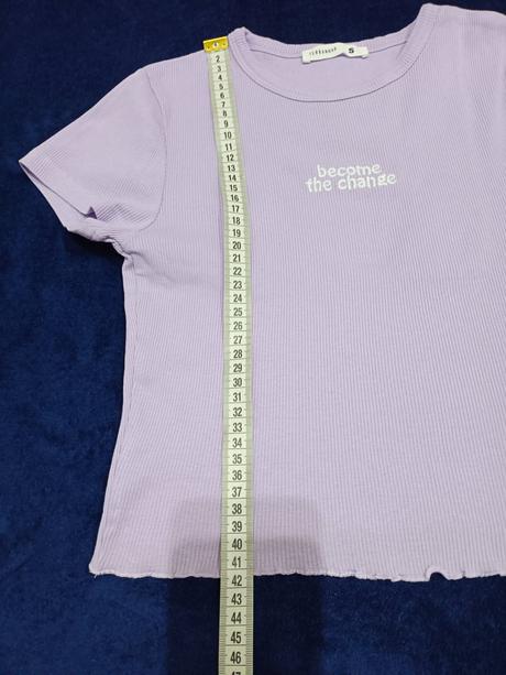 Dívčí triko, tričko, crop-top vel. 158/164, terranova,164