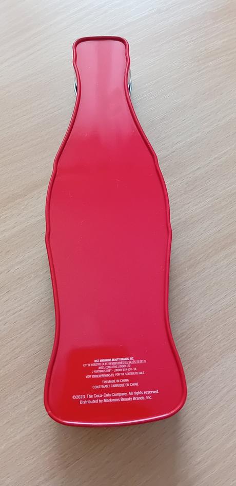 Plechová dóza coca cola,