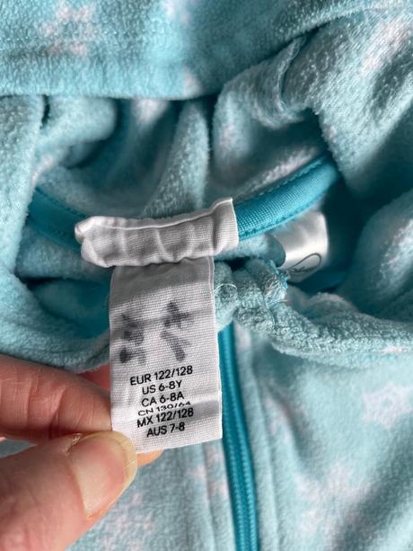 Flísová mikina elsa, h&m,122