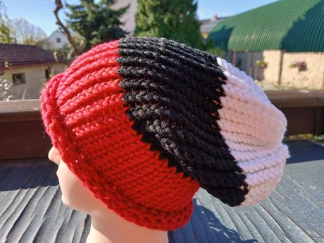 Pletené spadlé čepice (různé barvy), 36 - xxxl