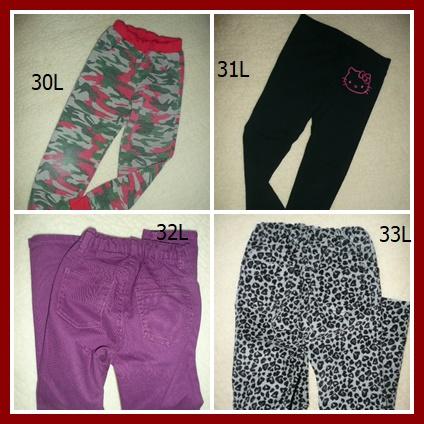 Kalhoty 3ks džíny tepláky maskáč 7/8 let hubené, 122–134