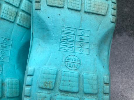 Boty do vody, na zahradu 30-31 tyrkysove, 30