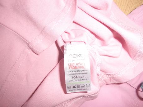 Podšité roll-on kalhoty a tričko č.97, next,98