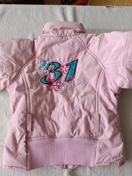 Dívčí zimní bunda little club, 110