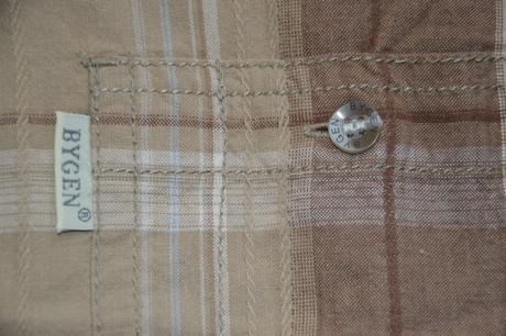 134 bavlněná košile dlouhý rukáv bygen jeans, 134