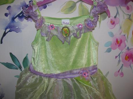 Karnevalový kostým-šaty víla tinker bell,