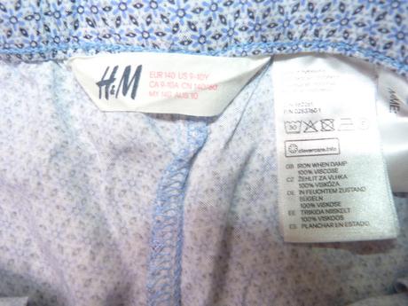 Lehounké kalhoty vel. 140, h&m,140