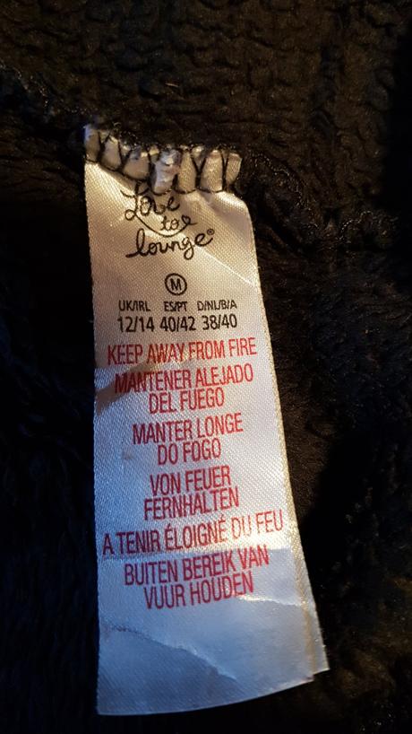 Fleesová mikina značky love to lounge, vel. 40-42, 40