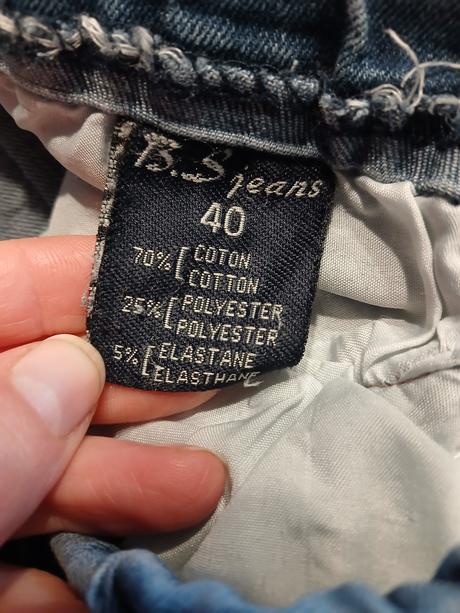 Džíny/džegíny b.s jeans vel. 40, l