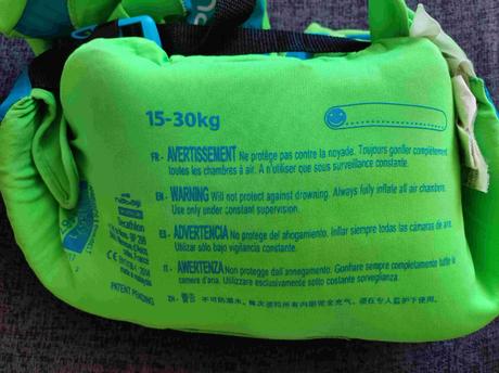 Dětský plavecký pás s rukávky nabaiji,