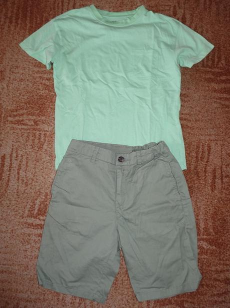 Letní set pro kluka vel. 134, h&m,140