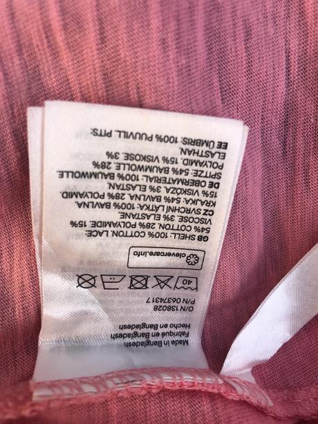 Ruzove saty 122/128 h&m, h&m,122