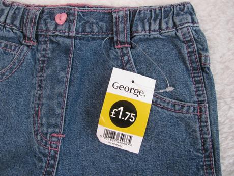 Dívčí džínové kalhoty, george,80