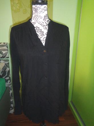 Dlouhá černá košile, terranova,l