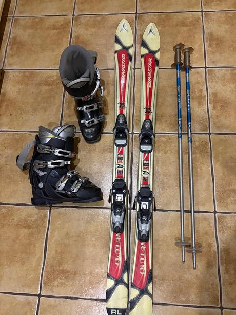 Lyžařský set, 130-139 cm