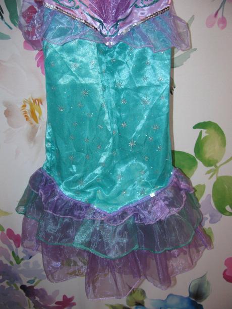 Kostým-mořská víla ariel,