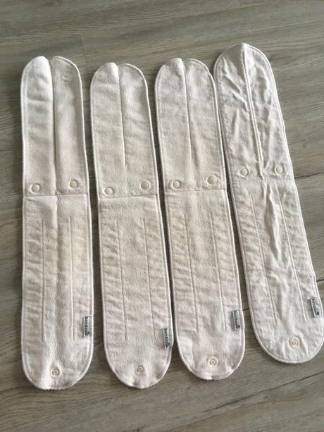 Dlouhá vkládací plena bamboolik 4ks, bamboolik