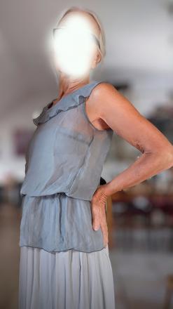 Průsvitná halenka, s