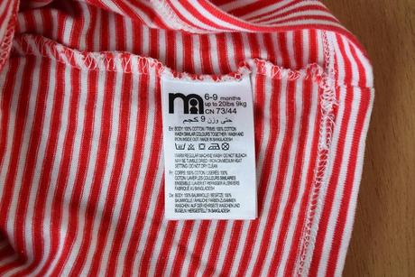 Tričko vel. 6 - 9 m, mothercare,74