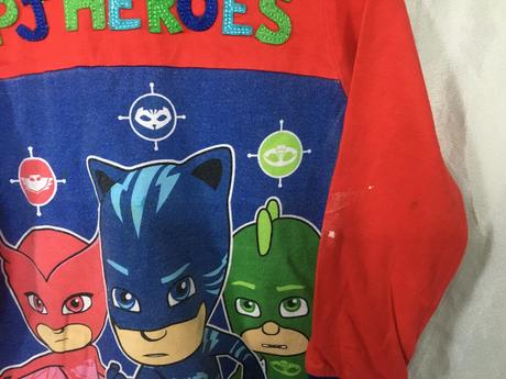 Vel. 92 pyžamové triko pjmasks, 92