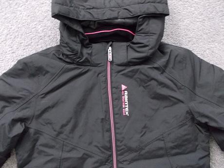 Zimní / přechodová bunda černá, vel.152, 152