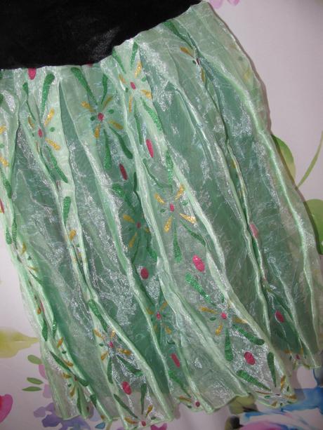 Kostým-šaty ledové království princezna anna, 