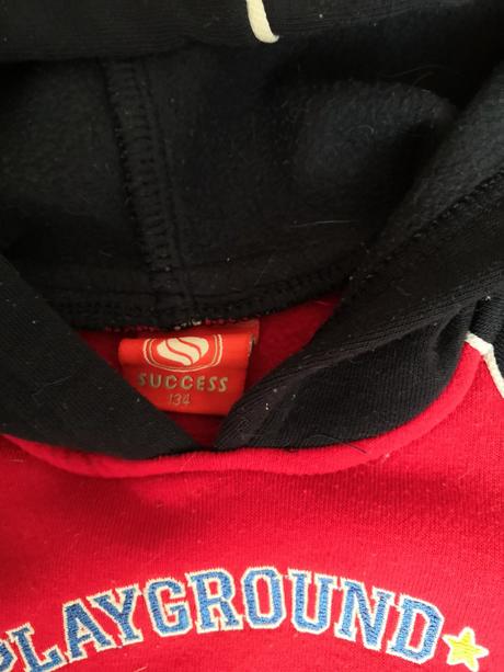 Mikina & klokanka s kapucí success vel. 128/134, success,128