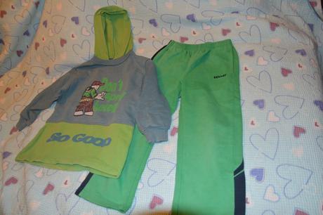 Tepláková souprava 110/116, wolf,116