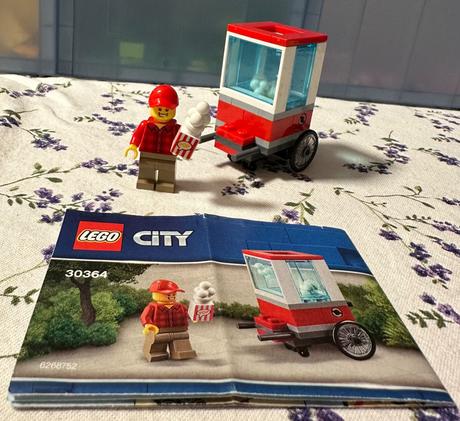 Lego city 30364 vozík s popcornem, 
