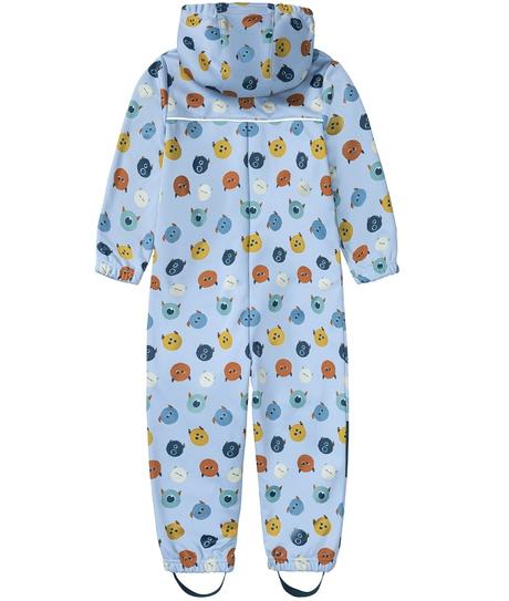 Dětská softshellová kombinéza světlá příšerková, lupilu,110 / 116